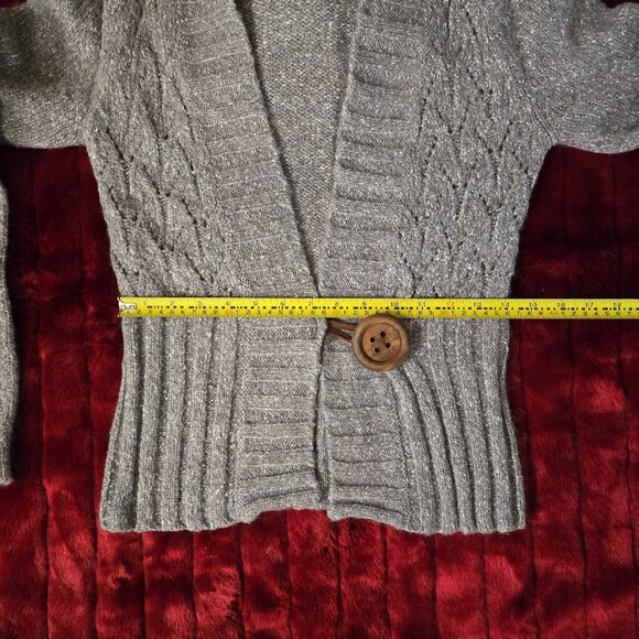 Cute open front hooded sweater - Picture 2 of 9